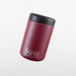 YETI Red Insulated Can Cooler In Red Wine Color